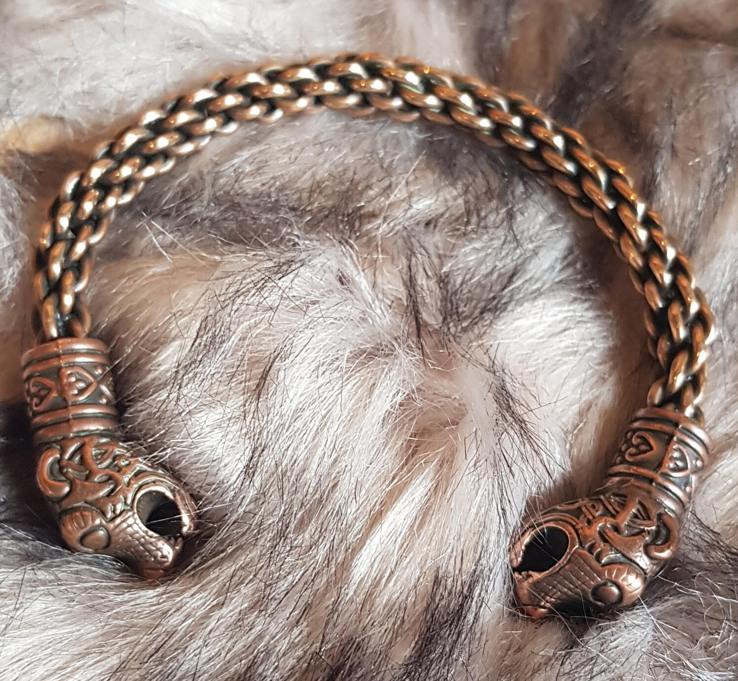 Armring Oseberg Bronse/Copper 1450.- NOK